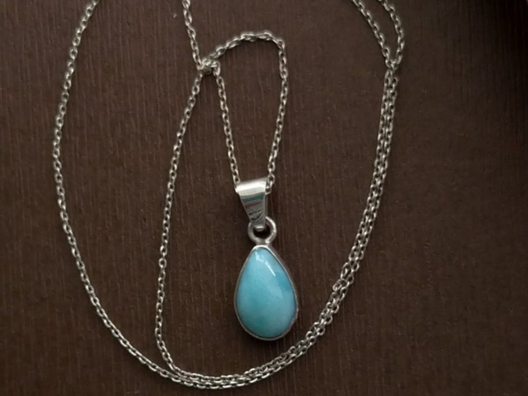 Ciondoli: Pendentif argent avec Larimar – Usato da Genève venduto da mar_2kgm 6