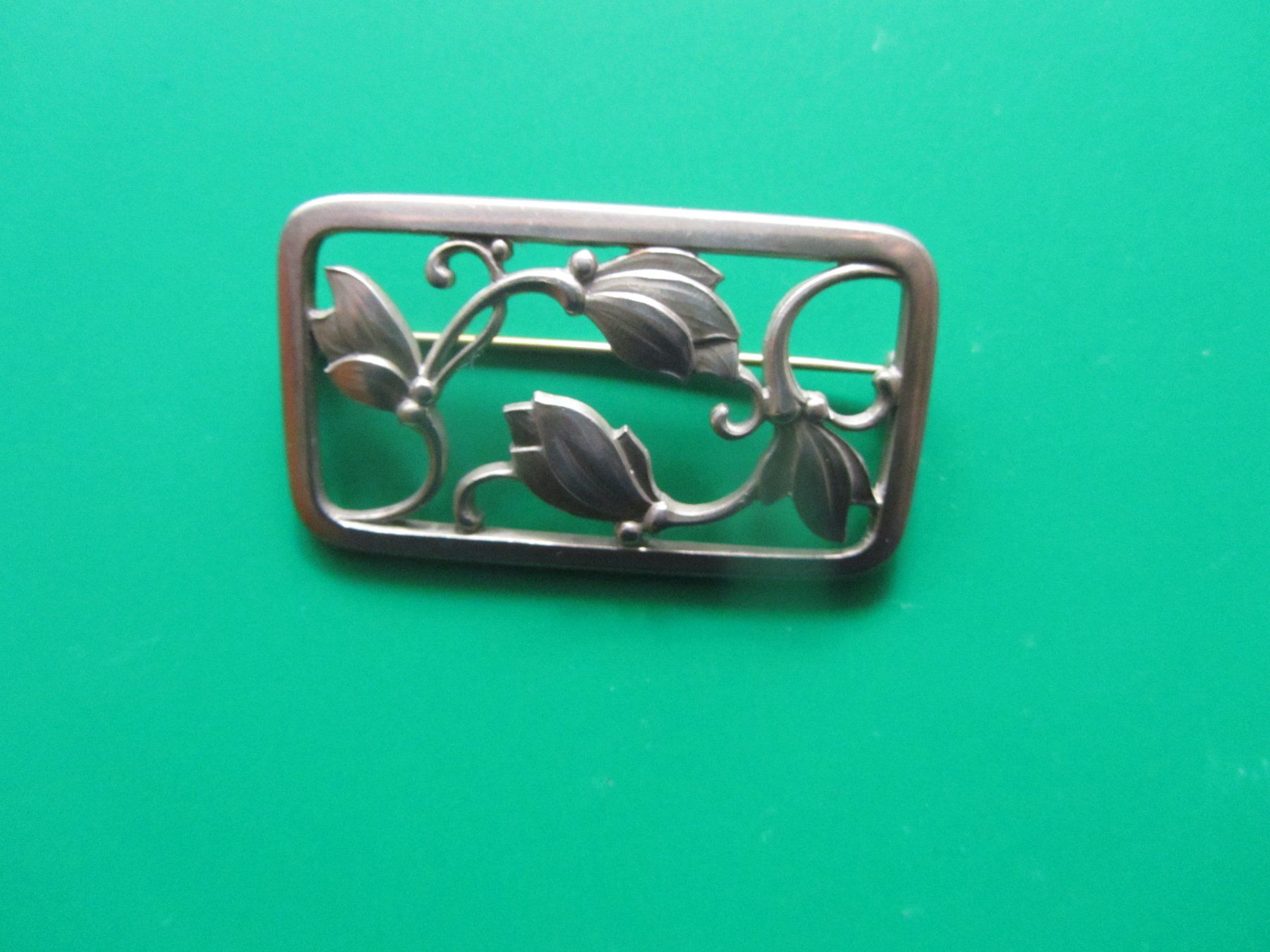 Jensen Broschen & Nadeln: Jugendstil Broche-G.Jensen und Wendel-Silber – Gebraucht aus Luzern von Lucernauno 3