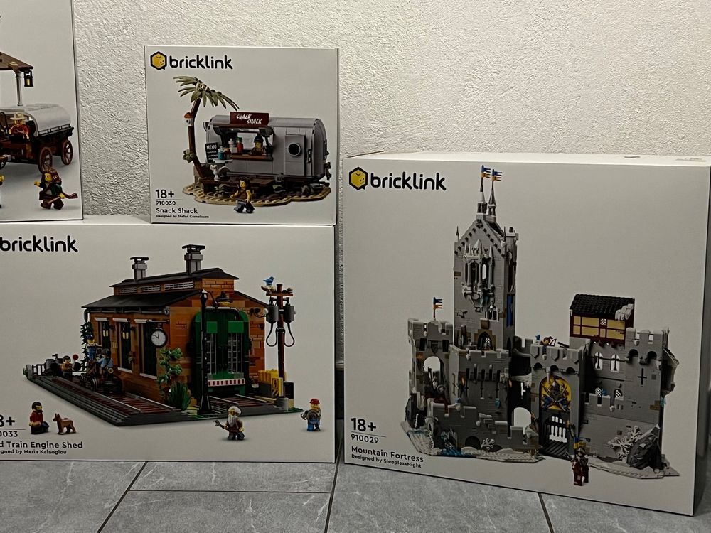Lego Kit di costruzioni: Lego Bricklink BDP Series 1 neu/OVP 910029 910031 910033 – Nuovo e nell'imballaggio originale da Bubikon venduto da Zeldamike 2