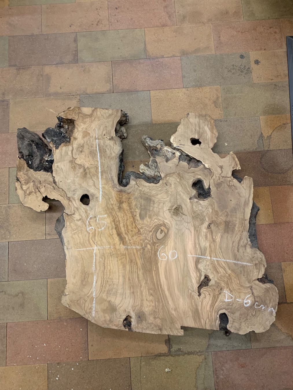 Holzartikel: Olivenholz Scheibe / Brett – Gebraucht aus Seedorf UR von Lochy 1