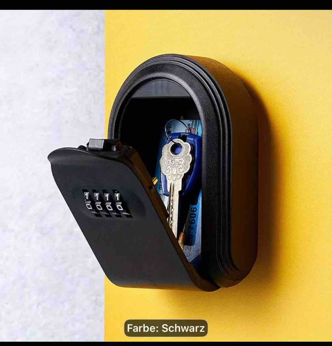 Coffre-fort: Schlüsseltresor mit Zahlencode schwarz neuwertig – Neuf (Voir description) à Basel par yus_57fn 1