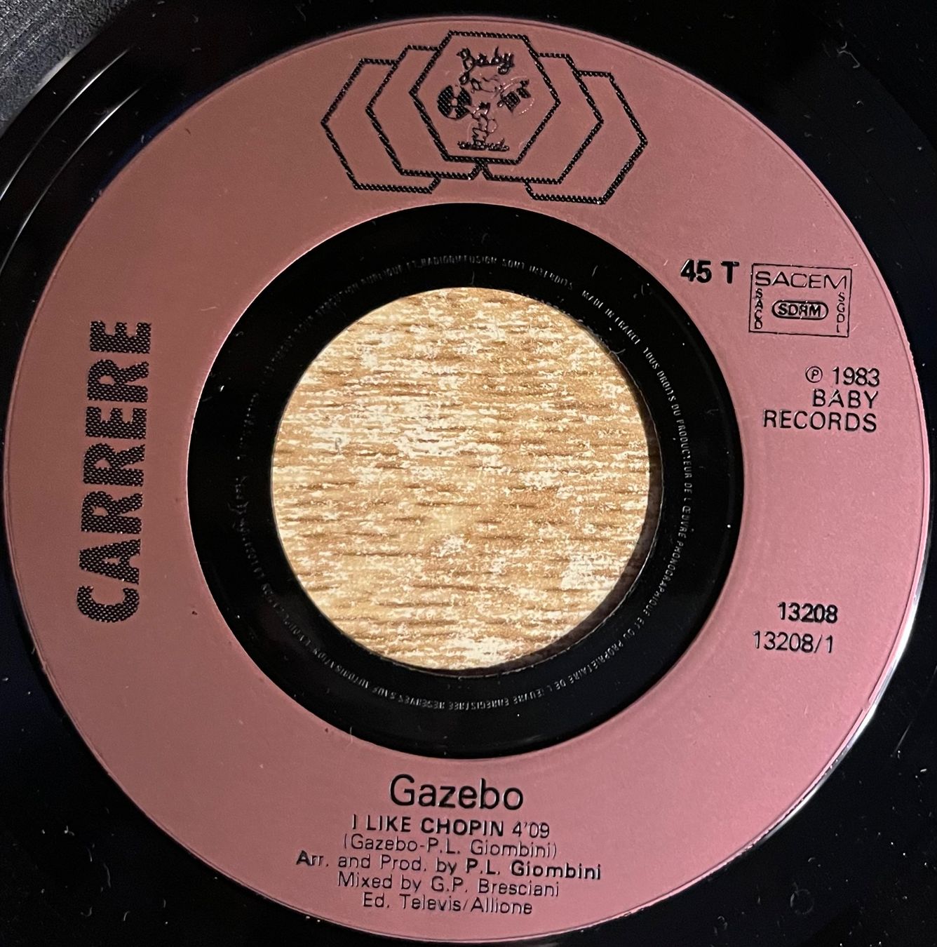 Dischi in vinile: GAZEBO - I LIKE CHOPIN – Usato da Bussigny venduto da vinyl-pas-cher 2