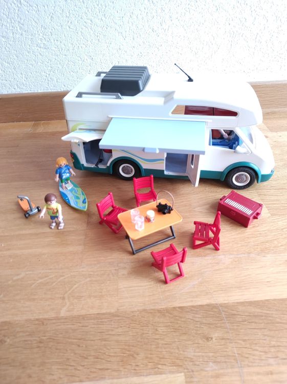 Ancien Camping-car Playmobil Vintage 70s – Bel état