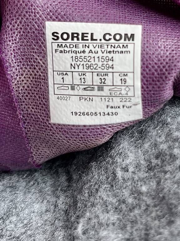 Scarpe per ragazzi: Sorel Winterstiefel Kinder, violett, Gr. 32 – Usato da Samedan venduto da sroo 4