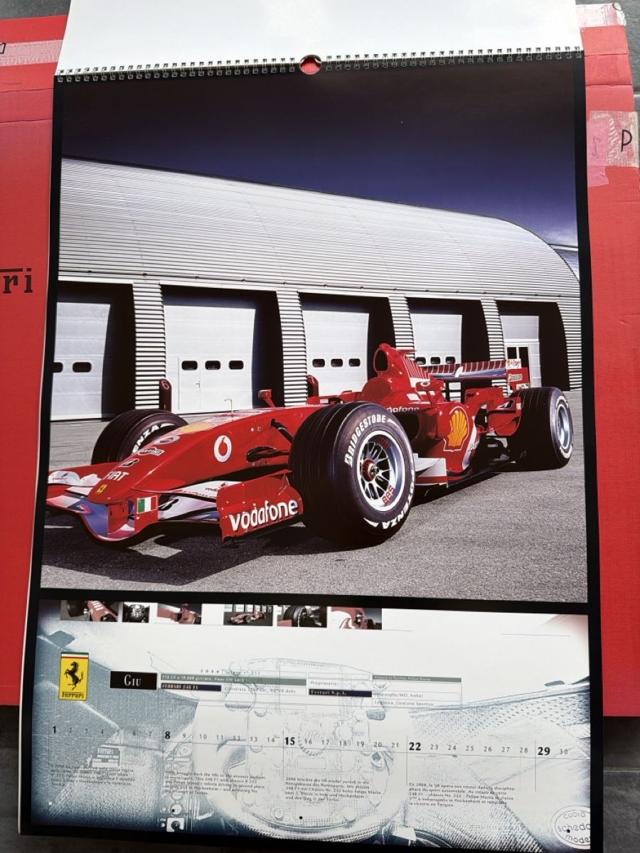 Ferrari Calendriers: Original Ferrari Kalender 2008 – D'occasion à Wolfwil par Rolex1 5