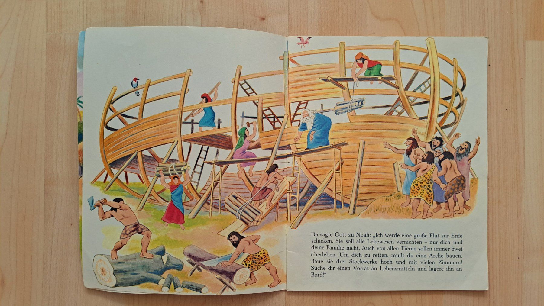 Libri: Altes Wunder-Buch Nr. 143 " Die  Arche Noah" - 1978 – Usato da Affoltern am Albis venduto da saminou01 2