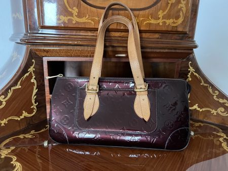 Louis Vuitton Sac Trangle Vernis Cherry Bag