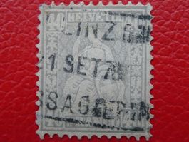 1878, Nr.42, sauber entwertet BELLINZONA, Kat: 220.-