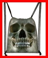 Rucksack Totenkopf 3D Skull Schädel Kopf Knochen Sekeltt