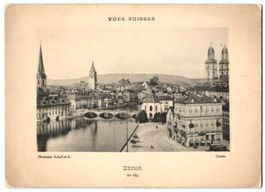 Fotografie Zürich, Blick in die Stadt m