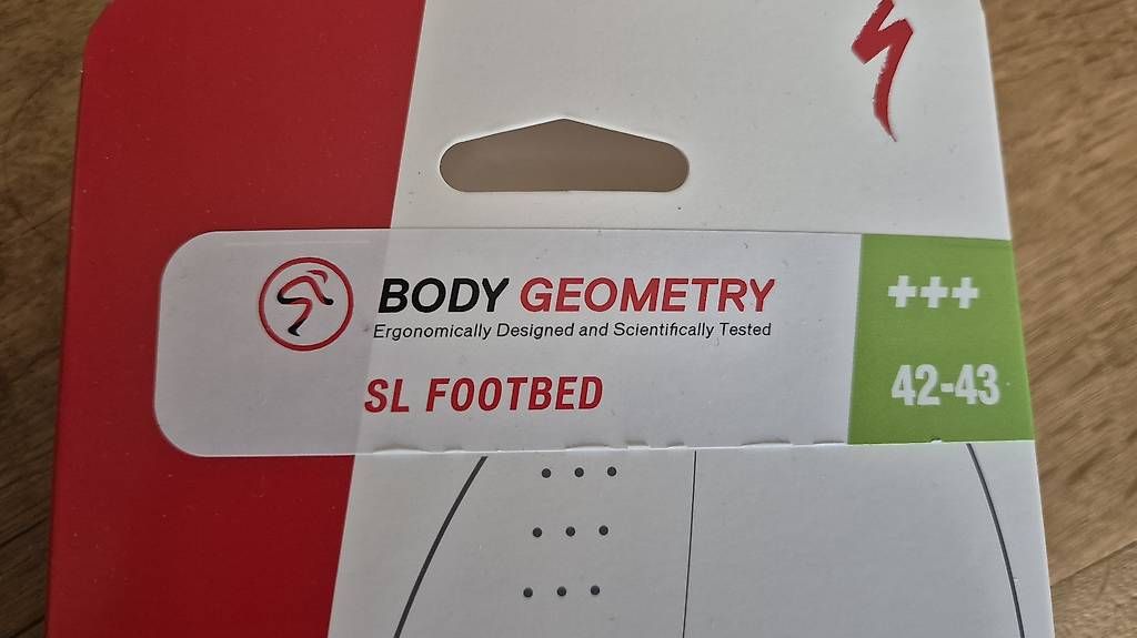 Specialized Herrenschuhe: Fahrrad Einlegesohlen Specialized body geometry 42/43 – Gebraucht aus Oberkirch von frasat 1