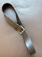 Zara 100% Ledergürtel schwarz Grösse 85