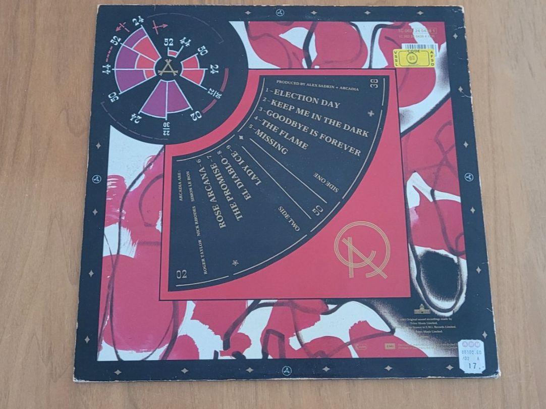 Schallplatten: LP  Arcadia – Gebraucht aus Martigny von MZ-67 1