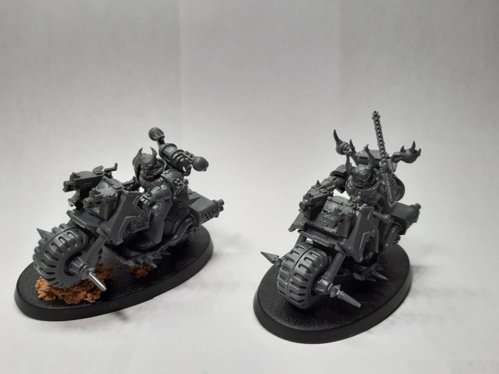 Warhammer 40k Chaos Space marine Bikers Kaufen auf Ricardo