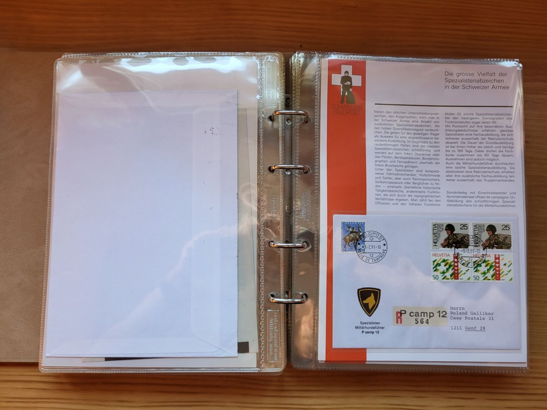 Bücher: Buch Schweizer Armee Feldpost – Gebraucht aus Egliswil von rom_gd6f 3