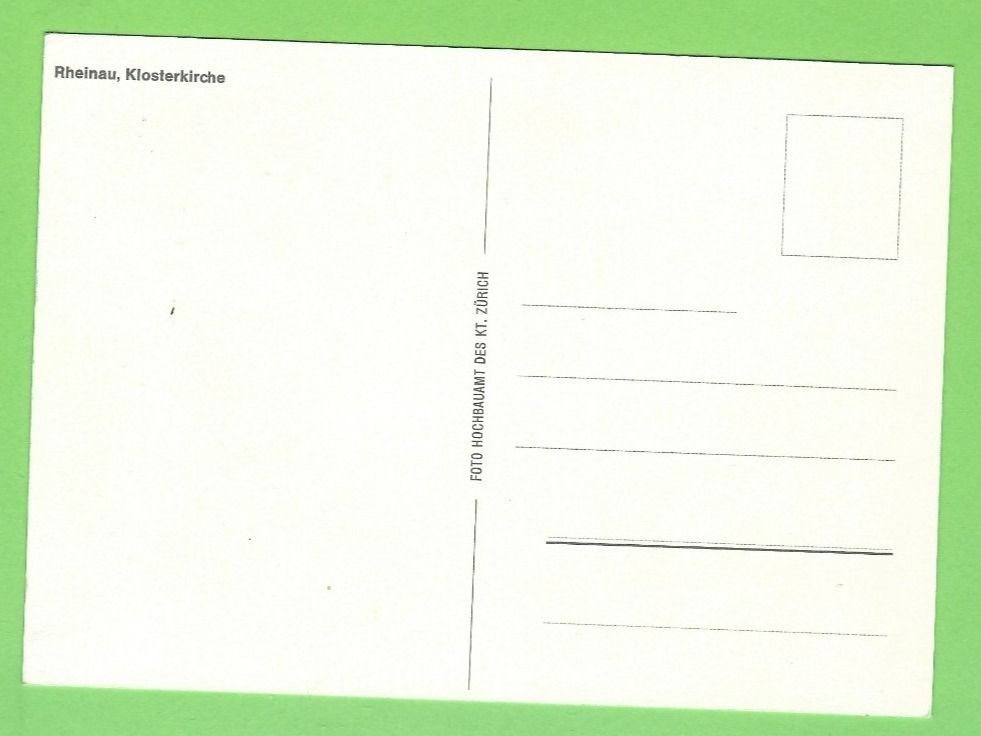 Cartoline postali: Rheinau, Klosterkirche – Nuovo (secondo la descrizione) da Zürich venduto da t24_de 1