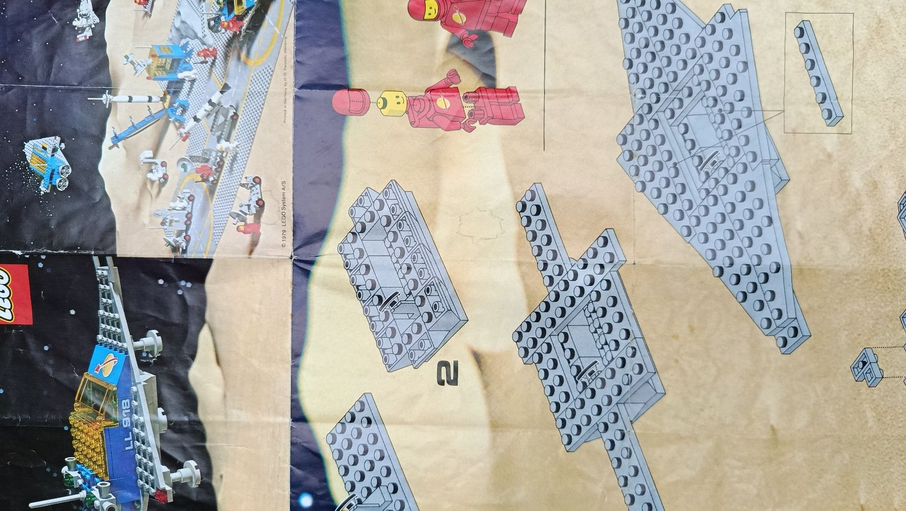 Lego Kit di costruzioni: LEGO Classic Space Anleitung / Instructions - 918 – Usato da Muhen venduto da Legoholic 1