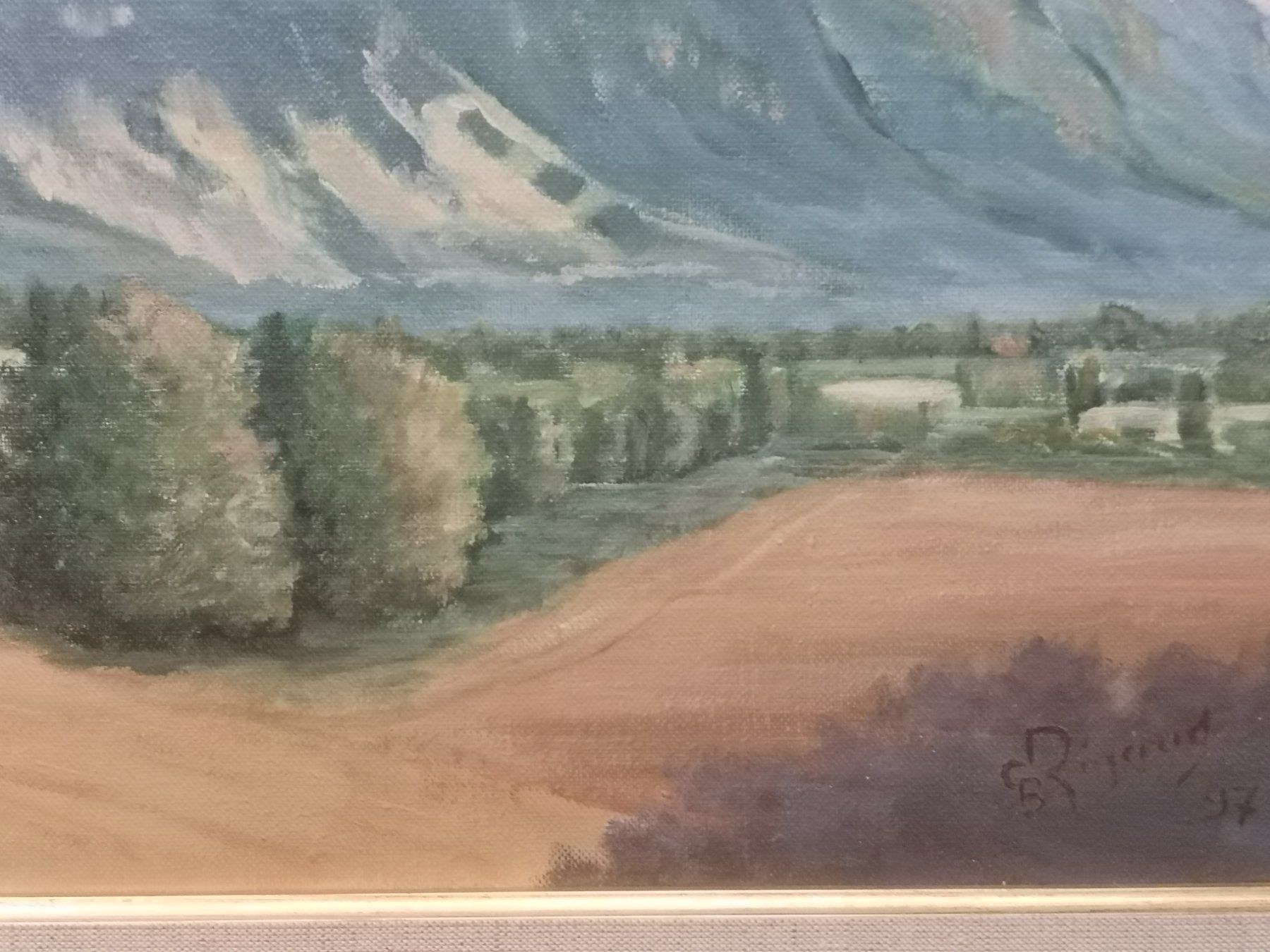Gemälde: HUILE SUR TOILE SIGNÉE RIGAUD DATÉE 97 – Gebraucht aus Genève von Qanil77 4