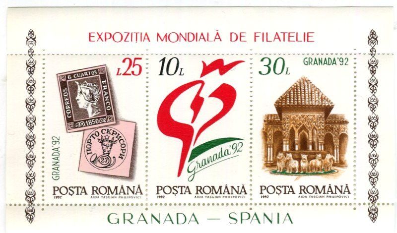 Tutti i francobolli: Block "Briefmarkenausstellung". Rumänien – Nuovo e nell'imballaggio originale da Basel venduto da Butsch5