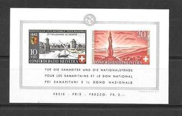 Pro Patria Bundesfeierblock B19 ** 15.6.1942