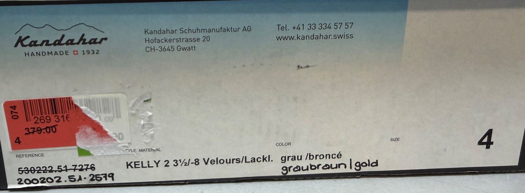 Kandahar Damenschuhe: Kandahar Damen Schuhe Gr. 37 – Neu und originalverpackt aus Interlaken von Skandalpreis 4