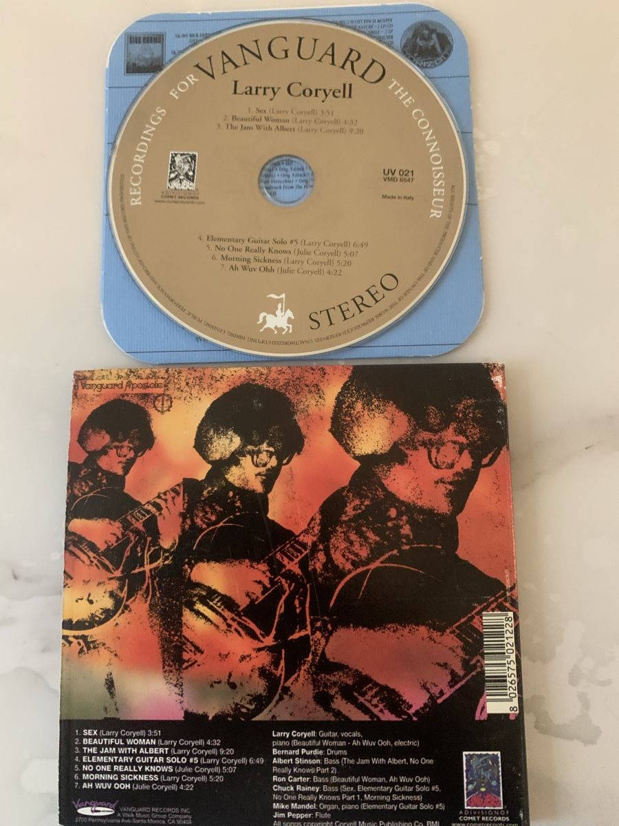 CD: Larry Coryell/ Coryell( Mike Mandel) – Usato da lausanne venduto da Ccheche 2