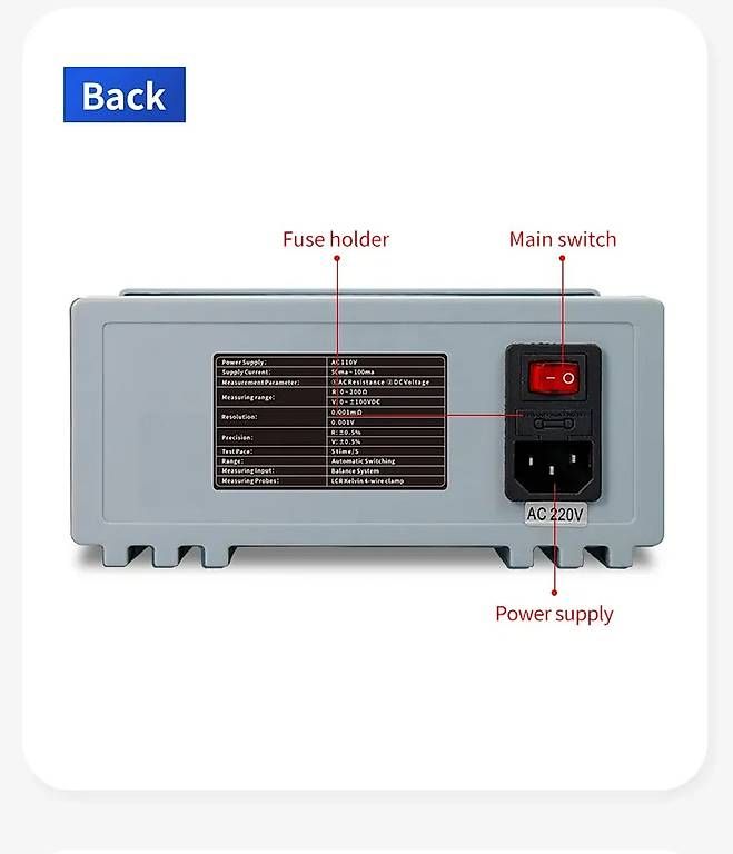 Messen: Heltec HT-RT01 Batterie-Innenwiderstandstester – Neu und originalverpackt aus Malans GR von BUYBEST-Schweiz 3