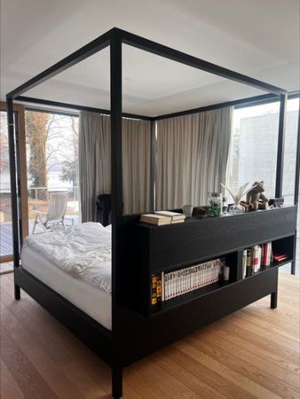 Himmelbett Eiche massiv von Schreiner (NP über 10'000.-)