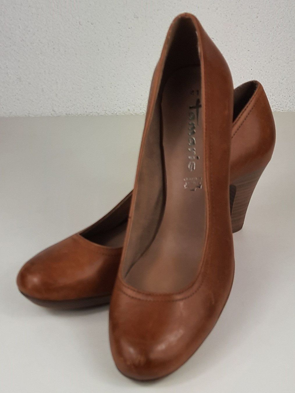 Tamaris Damenschuhe: TAMARIS Echt Leder Pumps Braun Gr. 41 – Neu (gemäss Beschreibung) aus Seuzach von VT-Collections2 7