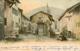 Orsières   VS    -    mulet / Maultier      en 1929