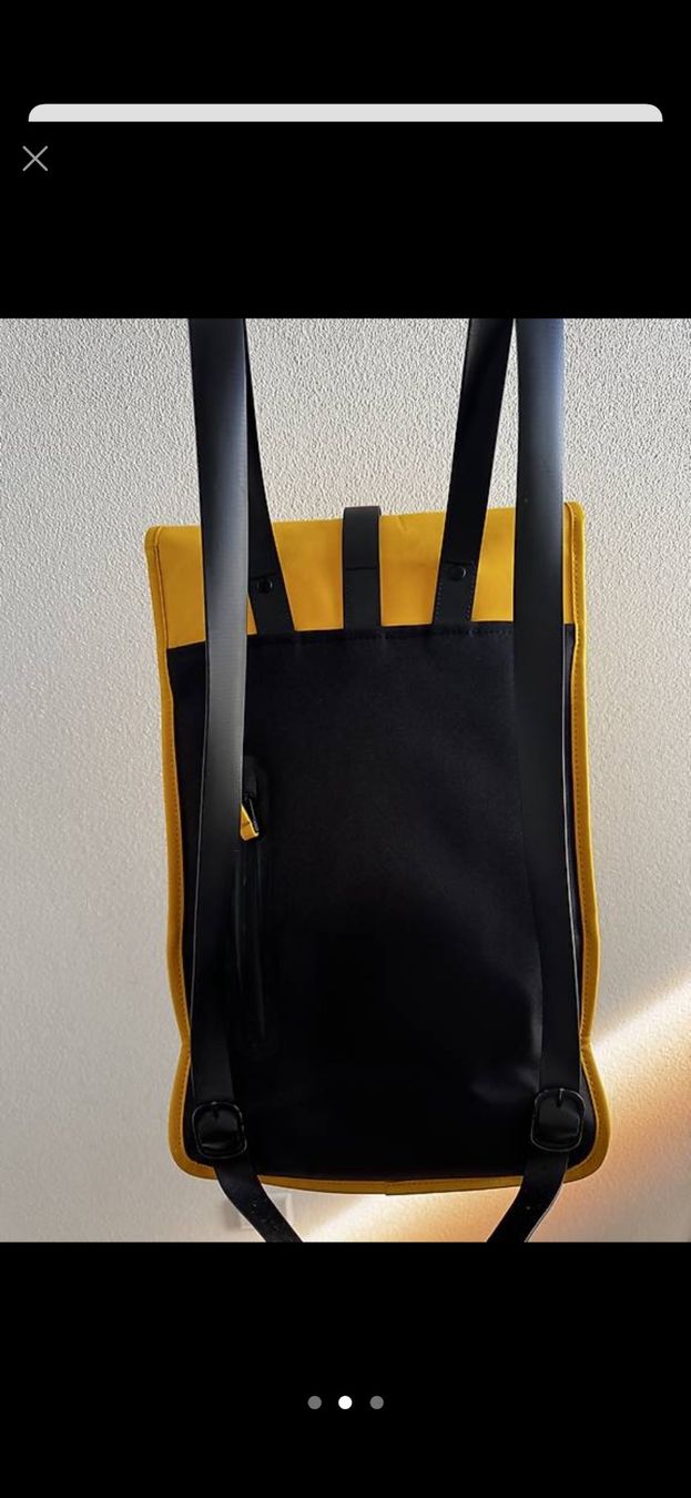 Rains Zaini: Zaino RAINS giallo usato – Usato da Tenero venduto da Swimjack 1