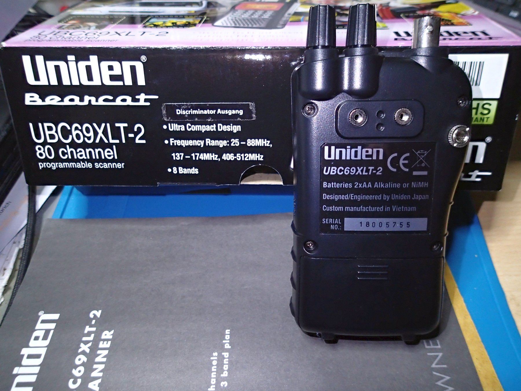Radiocomunicazione: Uniden Bearcat UBC-69XLT2 Handscanner – Nuovo (secondo la descrizione) da Zürich venduto da youelec 1