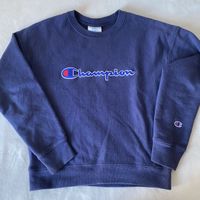 Champion Marine Blau Pullover S