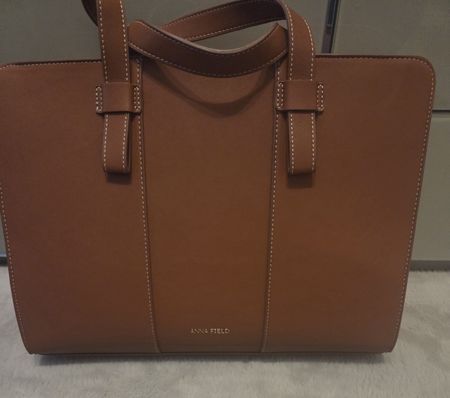 Anna Field Handtasche braun mit Reissverschluss neuwertig
