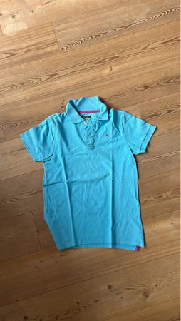 Sommerliches Polohemd in Hellblau, Grösse 158, Top Zustand