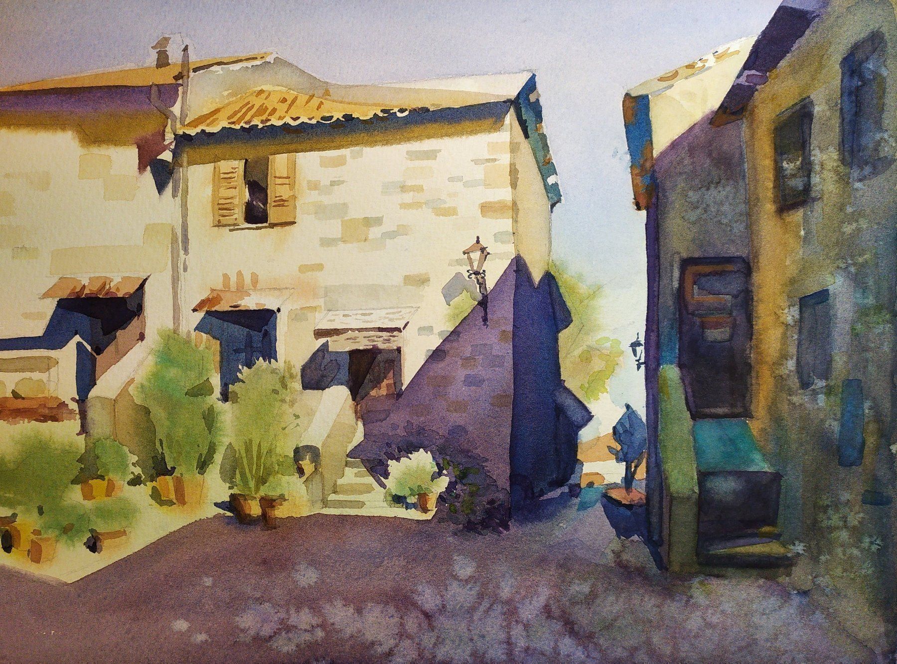 Tableaux: Italienischer Hof – Neuf (Voir description) à Inwil par mm70