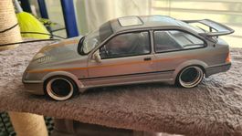 Modellauto Ford Sierra RS Cosworth silber/orange 1:18 Neu
