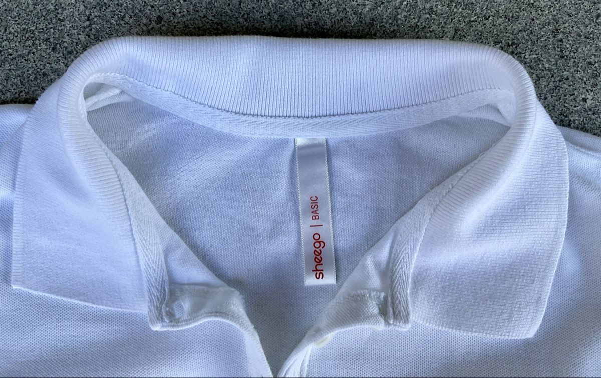 Magliette Polo: Sheego Basic - hochwertiges Damen Poloshirt, Gr. 44/46 – Nuovo (secondo la descrizione) da Regensdorf venduto da lotti8105 1