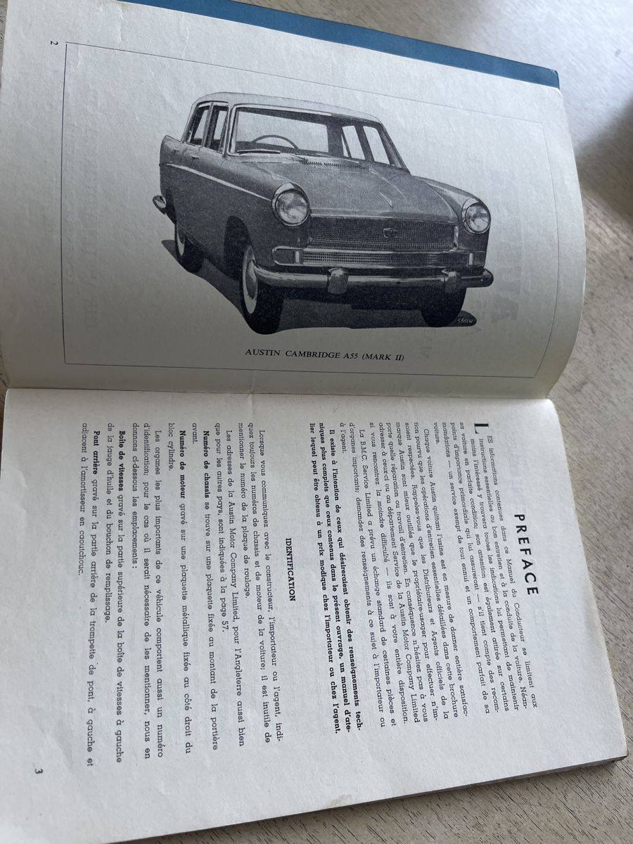 Bücher: Austin A55 cambridge Mark ll Betriebsanleitung – Gebraucht aus horgenberg von Fredi63 2