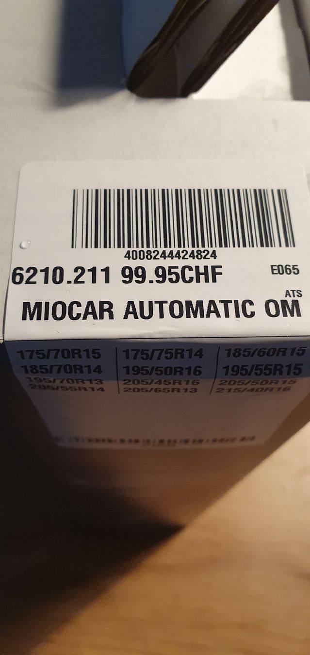 Catene da neve: NEUE unbenutzte Schneeketten Miocar Automatic 9mm – Nuovo e nell'imballaggio originale da Leimiswil venduto da Kallebulli 1