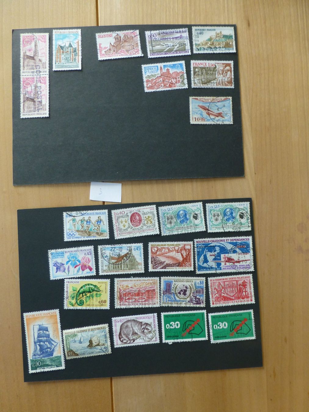 Tous les timbres: Frankreich. Diverse Briefmarken, gestempel 1,2,3 – D'occasion à Bettlach par 1saurer 2