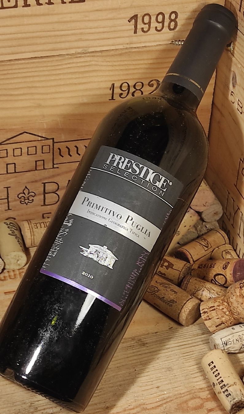 Vino: 2001 Primitivo Puglia Prestige Selection – Nuovo (secondo la descrizione) da Büsserach venduto da Vintage-vins 3