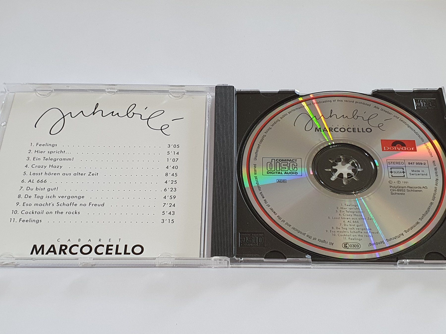 CDs: Cabaret Marcocello - Juhubilé | CD – Gebraucht aus Dietlikon von Skylab007 2
