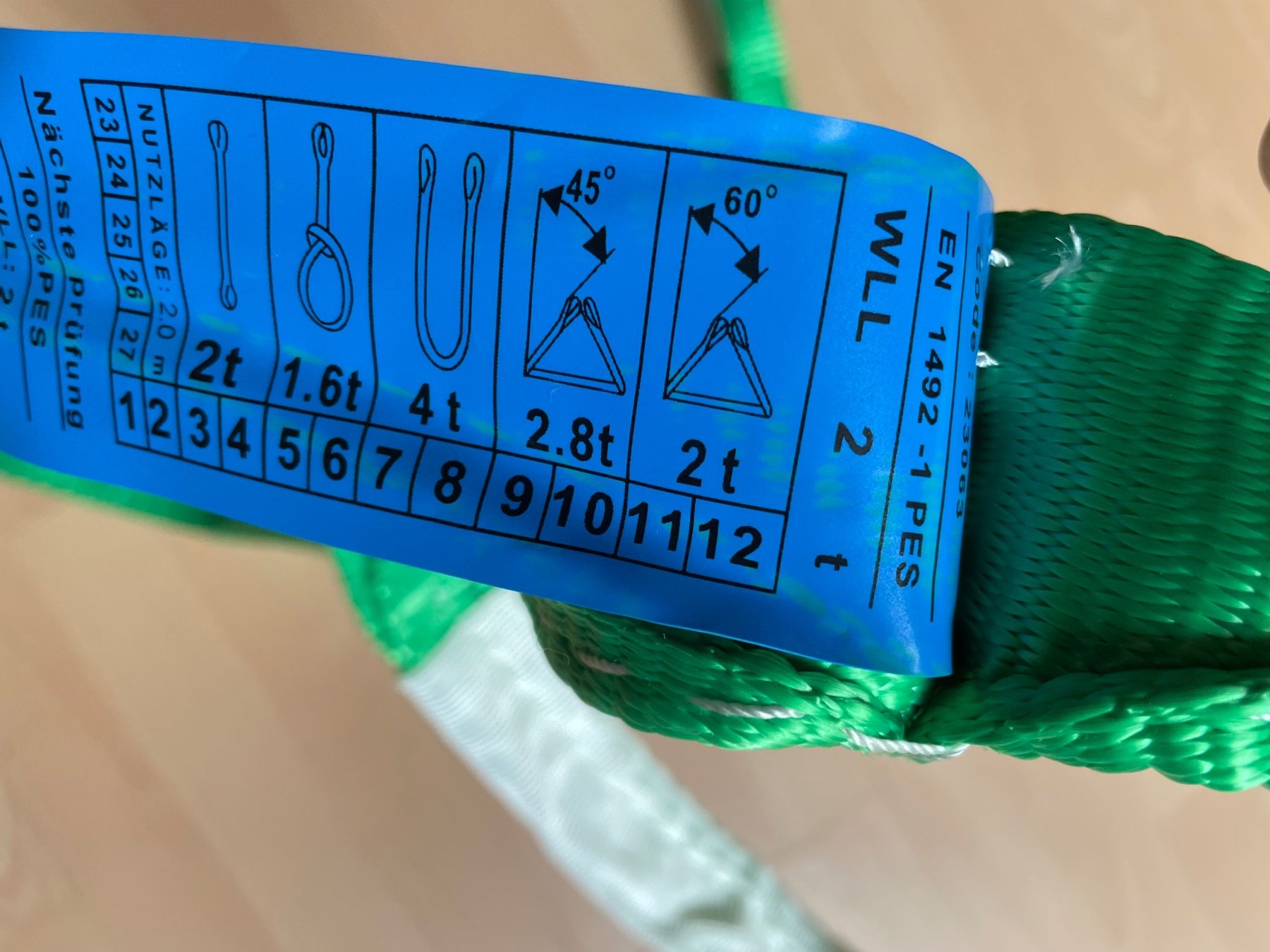 Attrezzatura da arrampicata: Rundschlinge Hebegurt Hebeband (Struppe) – Usato da Huttwil venduto da Bolpa 3