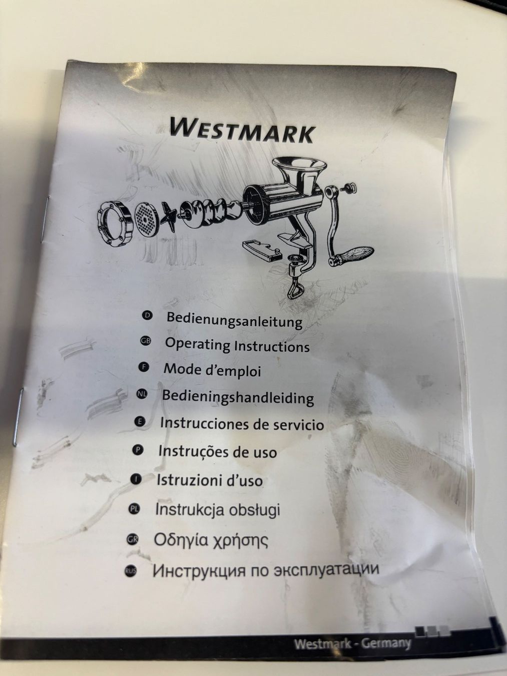 Appareils de cuisine: Fleischwolf – D'occasion à Wettingen par Wendemarket 4