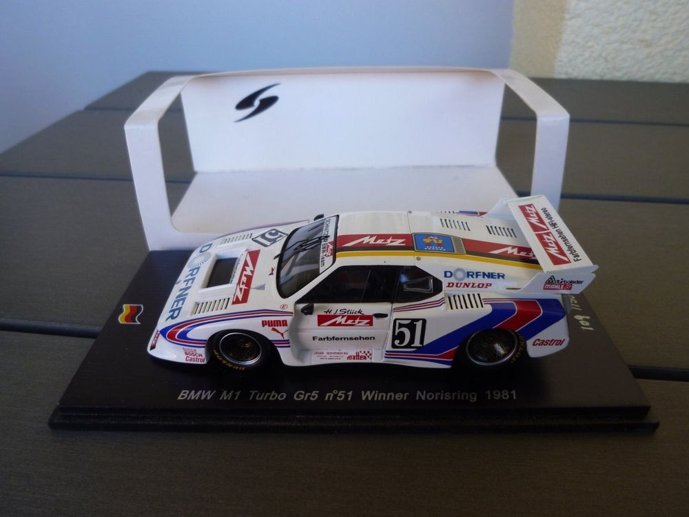 BMW 320 TURBO GR.5 Rodenstock #4 DRM 1980 Winkelhock amr n/Spark 1/43 EUR 89,99 - FR