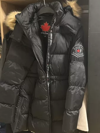 Winterjacke Zavetti Canada schwarz Grösse M