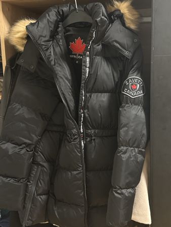 Winterjacke Zavetti Canada schwarz Grösse M - LETZTE CHANCE