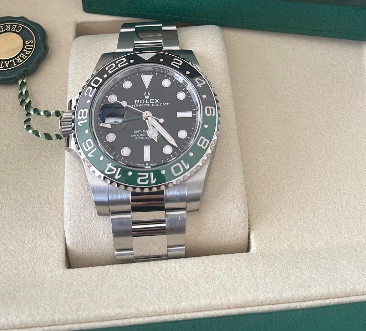 Rolex Uhren: Rolex GMT-Master II Sprite 126710VTNR 2025 FULL SET NEU – Neu und originalverpackt aus Wiesendangen von Veritas_Solutions