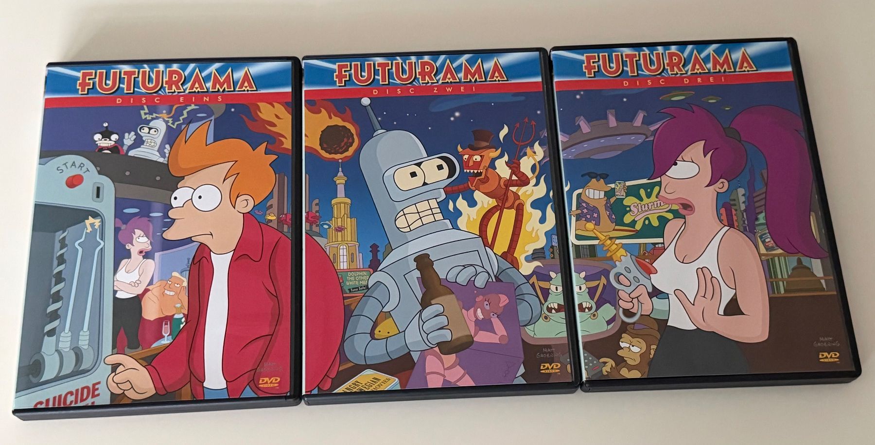 Tous les DVDs: Futurama Season One DVD Boxset – D'occasion à Altstätten SG par sheamus 7